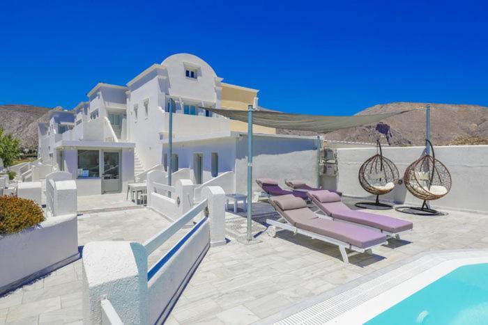 Happy Fish Rooms- Beachfront Perissa  Exterior foto